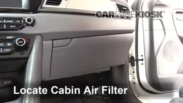 2017 Kia Niro LX 1.6L 4 Cyl. Air Filter (Cabin) Replace